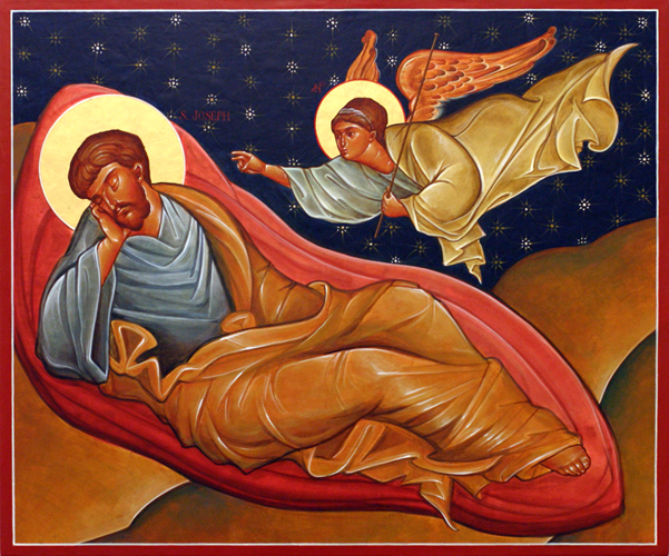 The Angel of the Lord Appeared to Joseph in a Dream